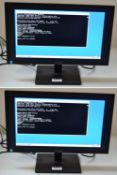 2 x HannsG HE225DPB 21.5