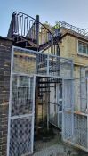 1 x Spiral Staircase With Upper Walkway and Upper Staircase - CL483 - Location: Folkestone