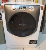 1 x Hotpoint AQ113F497I Aqualtis Steam 11kg 1400rpm Washing Machine in White **No Reserve**