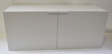 1 x LIGNE ROSET 'Everywhere' 2-Door Sideboard With An Argile (Light Grey) Finish &nbsp;- Ref: 568781