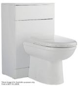 1 x VTY300 High Gloss White Back To Wall Cabinet Unit - 500mm x 300mm - New & Boxed Stock