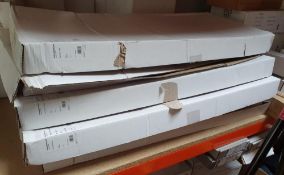5 x Assorted Shower Riser Rails - Chrome Finish - Boxed Stock - Ref WH1 - CL190