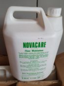 Box Of 4 x 5-Litre Bottles Of NOVACARE Floor Maintainer - Unused Boxed Stock - £1 Start, No Reserve