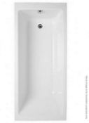 1 x Vitra Neon Bath - 1600 x 700mm - New / Unused Stock - CL406 - Location: Bolton BL1 - RRP £555.00