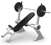 1 x BILT Commercial Gym Incline Bench By Agassi & Reyes - BCCB01 - New / Unused Stock - RRP £1,457
