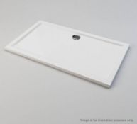 5 x Rectangular Stone Shower Trays (TRIM051) - Dimensions: 1600 x 700mm - New Sealed Stock - CL269 -
