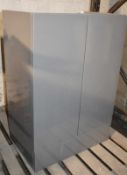 4 x 2-Door Vanity Units In Grey (JSB001) - Dimensions: W60 x D39x H86.5cm - Ref 244 - Unused / Seale
