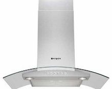 1 x Hot Point 90cm Kitchen Extractor Hood - Model HTC92X - Unused - CL011 - Ref BLT491 - Location:
