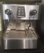 1 x GRIGIA Commercial Stainless Steel Coffee Machine - Dimensions: 38 x 52 x H47cm - Recently Taken