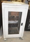 1 x Server Cabinet - Dimensions: 60 x 60 x 110cm - £1 Start, No Reserve - Ref: ma255 - CL011