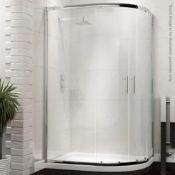 1 x Offset Quadrant Shower Enclosure 1200 x 800mm - New & Boxed Stock - CL406 - Location: Bolton BL1