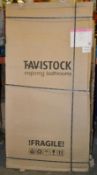 1 x Tavistock Oyxgen8 8mm 900mm Hinged Door Shower Enclosure - Includes Hinged Door and Side Panel