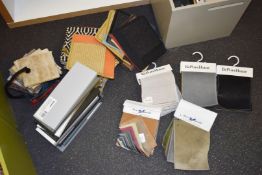 1 x Assorted Collection of Over Fifteen Fabric Sample Books - CL530 - Location: Leicestershire, LE12