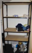 1 x Assorted Collection to Include Boltless Shelf Unit, Brush and Bin, Christmas Tree and Ladder