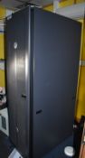 1 x Dell Server Rack Cabinet With Contents - Tape Drives, Omniview, APC UPS and More - H200 x W60