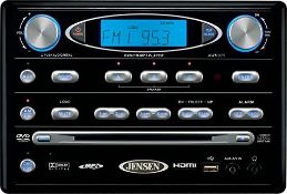 1 x Jenson AWM975 Entertainment System With Two MS5006W Speakers - Features DVD Player, CD, MP3,