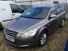 2009 Kia Ceed Ls 1.6 CRDI Diesel Sw Estate Car- CL505 - NO VAT ON THE HAMMER - Location: Corby,