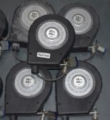 5 x Lippert Toylok 15' Retractable Cable System Locks - Anti Theft Device For Motorhomes and