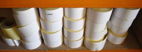 22 x Rolls of Thermal Printer Labels