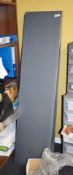 6 x Office Desk Privacy Dividers With Box of Various Fittings - 160 x 38 cms