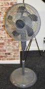 1 x Bionaire Double Blade 16 Inch Oscillating Floor Standing Fan / Air Cooler