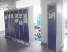 7 x Upright Laundry Lockers - CL529 - Location: Wakefield WF2 IMPORTANT INFORMATION REGARDING