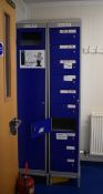 1 x Security Locker and 1 x Laundry Locker - Please Presume Some Keys Are Not Inlcuded - CL529 -
