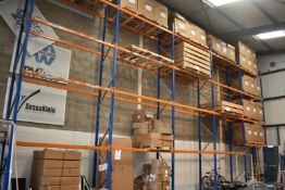 5 x Bays of Warehouse Pallet Racking - Holds upto 50 UK Pallets - Includes 6 x Uprights and 40 x