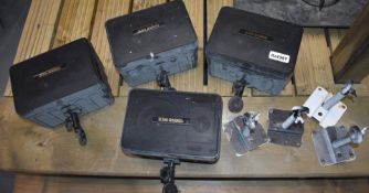 4 x KBS Sound 50w Stereo Speakers - Model K2 - Includes Mounting Brackets - Ref 387 - CL501 -