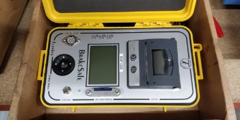 1 x BreakSafe Brake Tester With Printer - Turnkey Instruments - VOSA Approved For All Cars, HGVs and