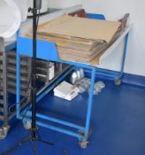 1 x Parcel Packing Bench on Castor Wheels - CL529 - Location: Wakefield WF2 IMPORTANT INFORMATION