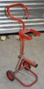 1 x Pallet Strap Accessory Stand - Stand Only With Wheels - Ref WH - CL530 - Location: