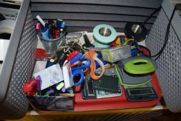 1 x Assorted Collection of Office stationery - Includes Scissors, Calculators, Pens, Staplers