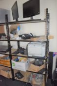 2 x Five Tier Boltless Upright Shelf Units With Adjustable Shelves - Dimensions: H182 x W92 x D47