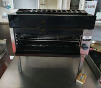 1 x Lincat Salamander Grill on Prep Bench Table - Gas Powered - CL529 - Location: Wakefield