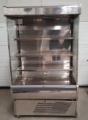 1 X ARNEG PORTUGUESA TRENT 4 1200 C/C R404A OPEN VERTICAL MULTIDECK CHILLER - CL011 - CBU5