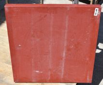 1 x Poly Cutting / Chopping Board - Size 61 x 61 x 5 cms - Good Condition - CL282 - Ref KP133