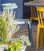 A Pair Of 'Bliss' Traditional Style Outdoor / Indoor Chairs In White **Total Original RRP £260**