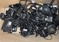 1 x Box of Various Cables and Telephones