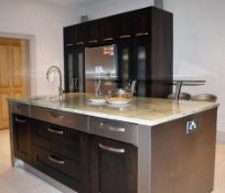 1 x Siematic Fitted Kitchen With Integrated Miele Appliances And Breakfast Island - Used In Good Ove