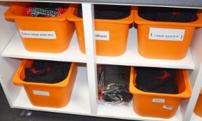 Large Collection of New Trampoline Socks - Sizes Include Small to Extra Large - Large Amount