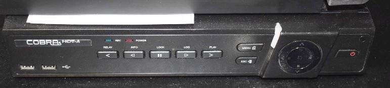 1 x Cobra Compact HDT-H 4 Channel HD-TVI, AHD and Analogue DVR - Ref: JW - CL511 - Location: