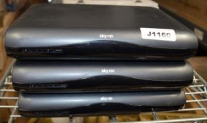 3 x SKY TV Receiver Boxes - Used, Untested - Ref: J1160 - CL999 - WH2 - Location: Altrincham WA14 *