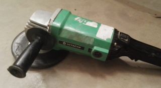 1 x Hitachi 110V Grinder - Used, Recently Removed From A Working Site - CL505 - Ref: TL012 -