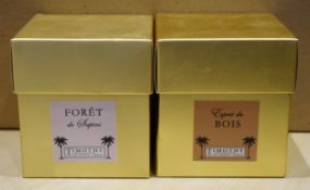 2 x Timothy of St Louis Perfumed Candle - Foret & Bois - Brand New and Boxed - 150g Scented