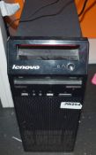 1 x Lenovo Desktop Computer With Intel i3 Processor, Monitor, Keyboard, Mouse and Telephone