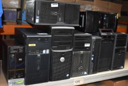 9 x Various Desktop Computers - Brands Include Dell, HP, Lenovo and Fujitsu - Hard Disk Drives