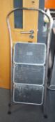 1 x Set of Three Tread Step Ladders