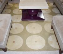 1 x Premium Quality Living Room Rug In Cream - Dimensions: 242 x 250cm - Ref: ABR023 / DIN - CL491 *
