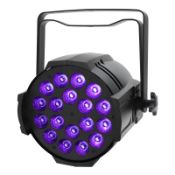2 x Prolight Performer 18 HEX MKII Disco LED Lights - 18 x 12W 6-in-1 RGBWAUV